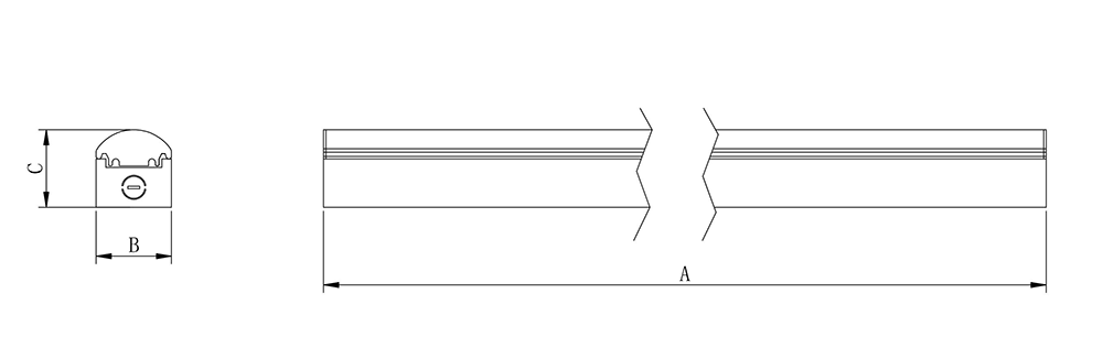 Ip65 Triproof Batten Fixture Rama